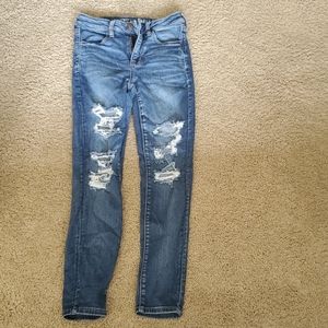 American Eagle 4 Short hi-rise jegging